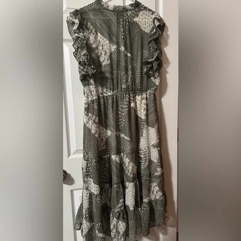 Philosophy Women’s Dress in Green and White - Picture 5 of 6